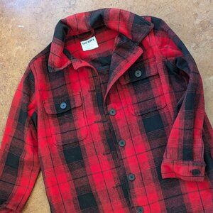 Old navy women's red shacket size small